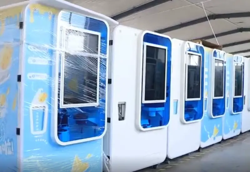 How the Exterior Design of Ice Cream Vending Machines Meets Needs