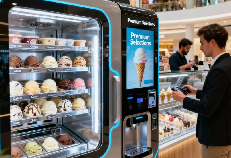 From Soft Serve to Gelato: How Vending Machines Are Expanding Premium Offerings