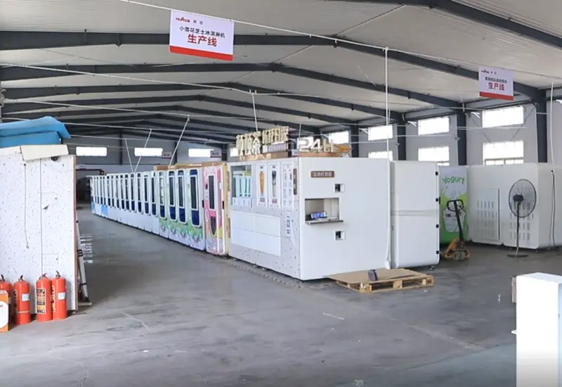 How Do Ice Cream Vending Machines Ensure Food Safety?