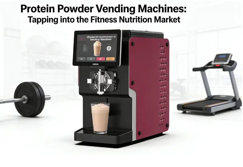 Protein Powder Vending Machines: Tapping into the Fitness Nutrition Market