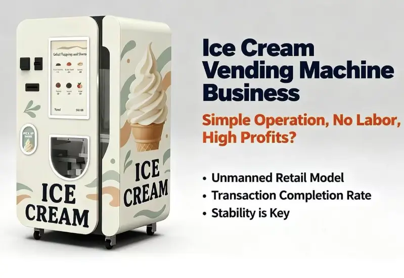 Is the Ice Cream Vending Machine Business Profitable? Who Is It Really Suitable For?