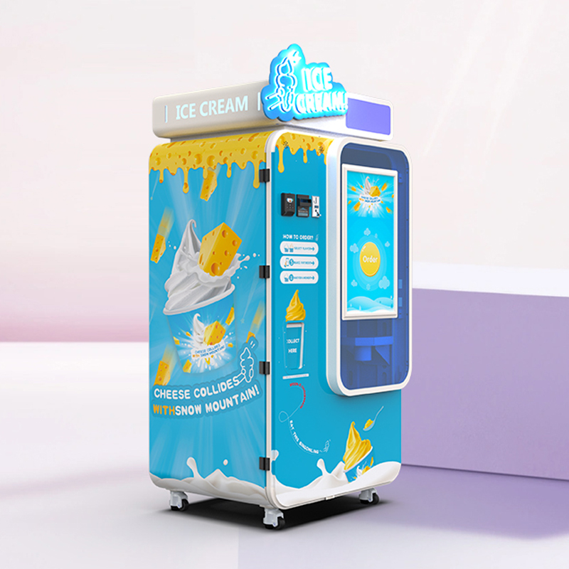 Smart Commercial Ice Cream Vending Machine | 24/7 Unattended Operation & High ROI