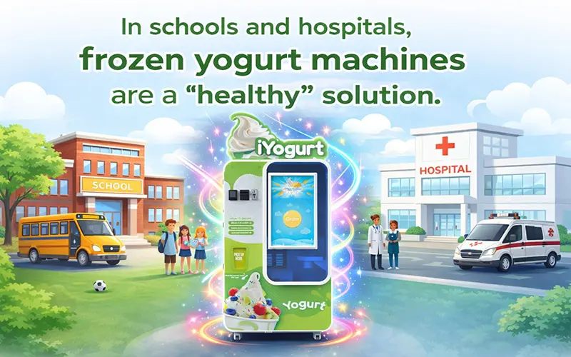 Why Schools and Hospitals are Opting for Healthy Yogurt Vending Machines