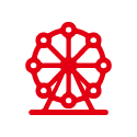 Theme parks and attractions icon