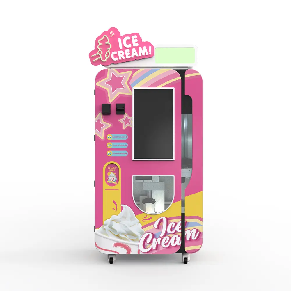 Huaxin B84 ice cream vending machine