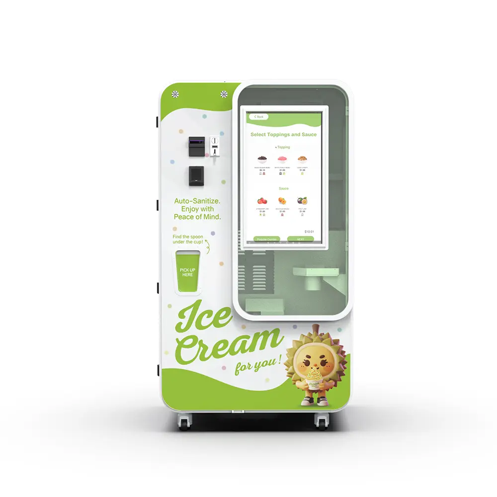 Smart Yogurt Robot: Fully Automatic 24/7 Yogurt Vending Machine