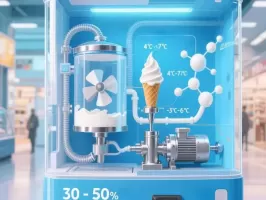 Science Behind Soft Serve Ice Cream Vending Machines