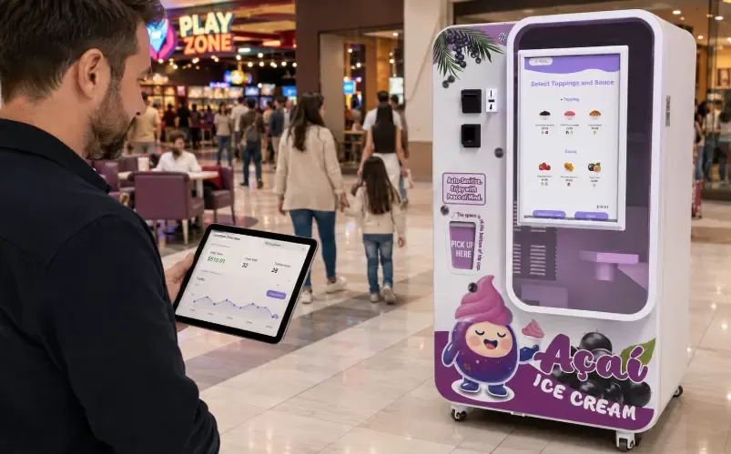 Ice Cream Vending Machine Business: A Practical Way to Test Dessert Retail Without Opening a Store