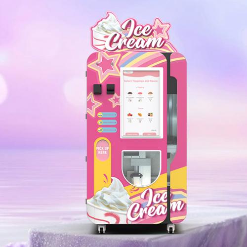 Fully automatic ice cream vending machine with remote monitoring-1155157764