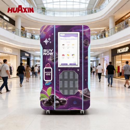 Huaxin Max Series automatic ice cream vending machine for commercial vending operators and commercial dessert automation