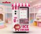 Huaxin automatic ice cream vending machine for commercial vending operators and unattended retail business