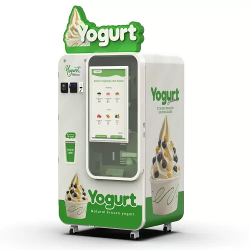 Huaxin automatic ice cream vending machine for vending operators and commercial dessert automation