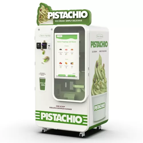Huaxin automatic ice cream vending machine for vending operators and multi location deployment