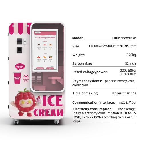 best automatic soft serve ice cream vending machine-1050661613