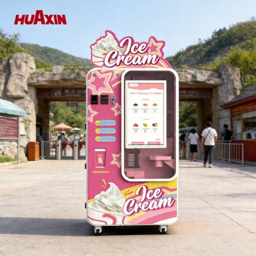 smart soft serve ice cream vending machine for malls and commercial locations-1031153346