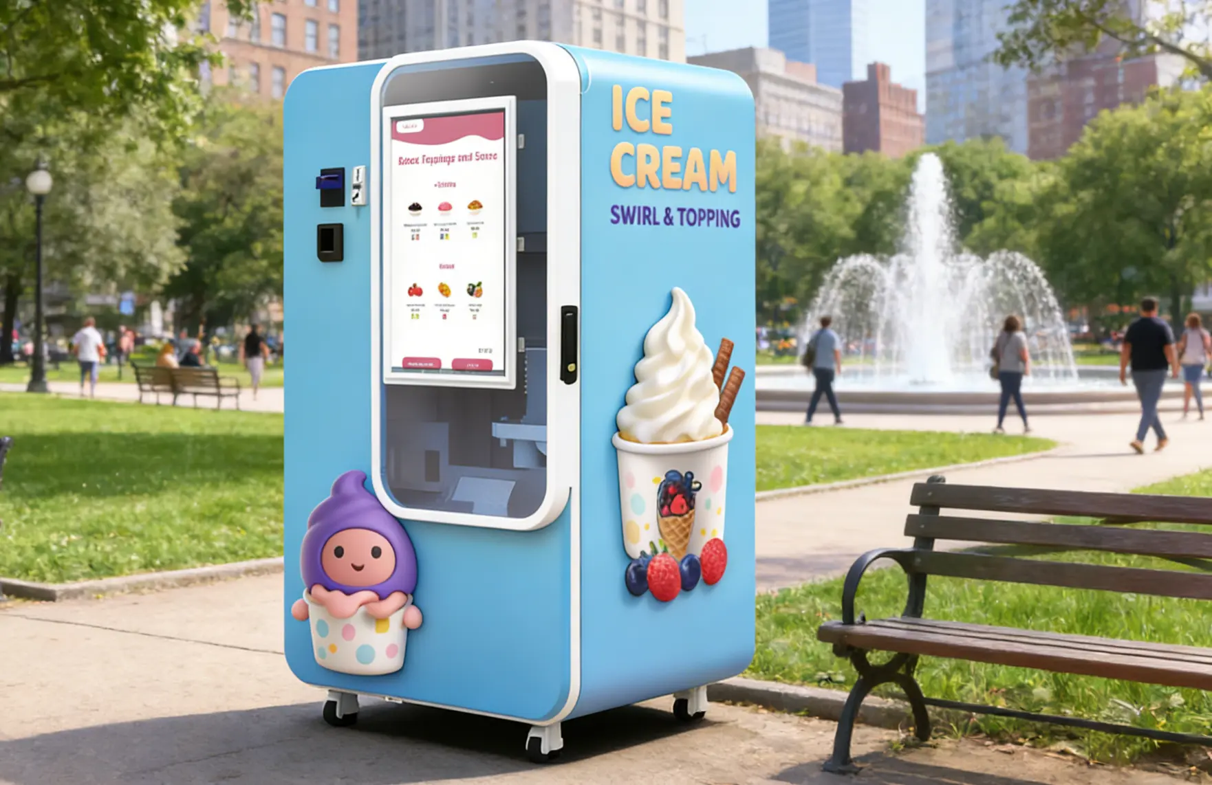 Ice-Cream-Vending-Machine