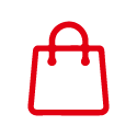 Shopping mall icon